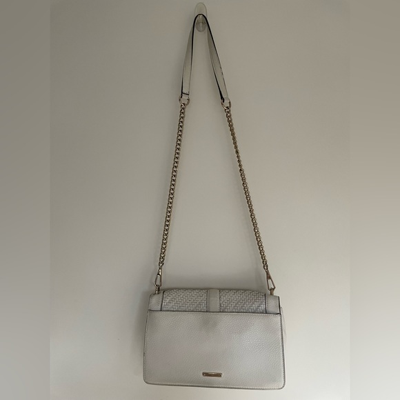 Rebecca Minkoff Woven Leather Crossbody Bag - Picture 4 of 8